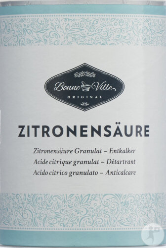Bonneville Acide Citrique Granulat Boîte 500g