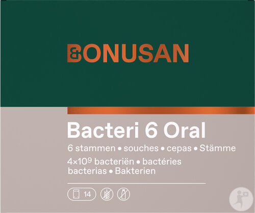 Bonusan Bacteri 6 Oral 14 Sachets Nouvelle Formule
