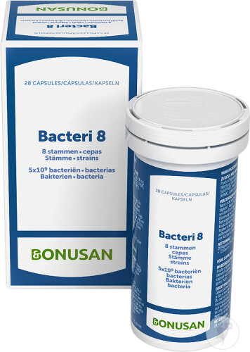Bonusan Bacteri 8 28 Capsules | Newpharma