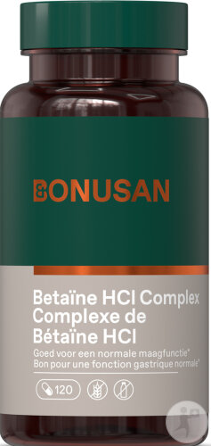 Bonusan Complexe De Bétaïne HCL 120 Capsules