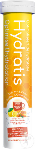 Hydratis Chaud Miel Citron 20 Pastilles Effervescentes