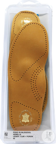 Bota Podo 29 Semelle Cuir Et Poron Pointure 40 Paire 1
