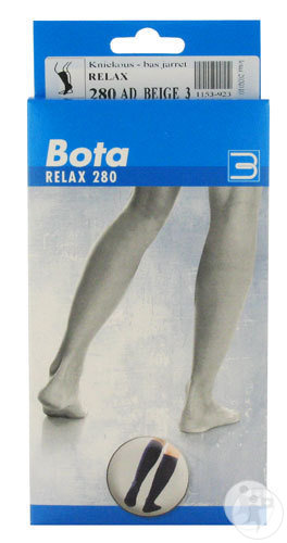 Bota Relax 280 Bas Jarret Beige N3 Paire 1