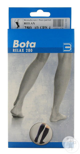Bota Relax 280 Bas Jarret Gris N4 Paire 1