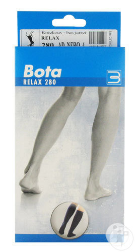 Bota Relax 280 Bas Jarret Noir N4 Paire 1