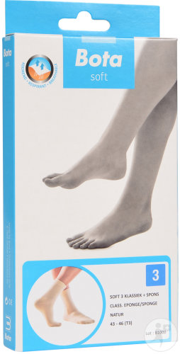 Bota Soft 3 Classique Avec Tissu Eponge Natur 43-46 Paire 1