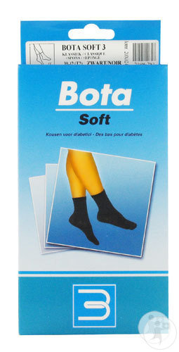 Bota Soft 3 Classique Avec Tissu Eponge Noir 39-42 Paire 1