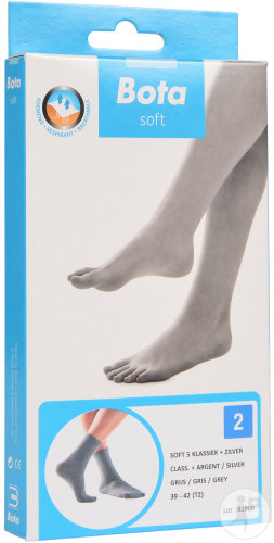 Bota Soft 5 Classique Avec Fibre D'Argent Gris 39-42 Paire 1