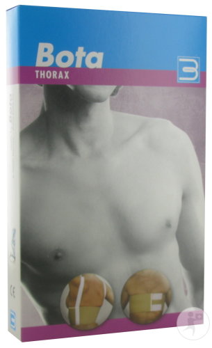 Bota Thorax ES Homme Velcro Blanc Hauteur 16cm Small -80cm Pièce 1