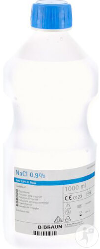 Braun NaCl 0,9% Solution D'Irrigation Topique Ecotainer 1000ml