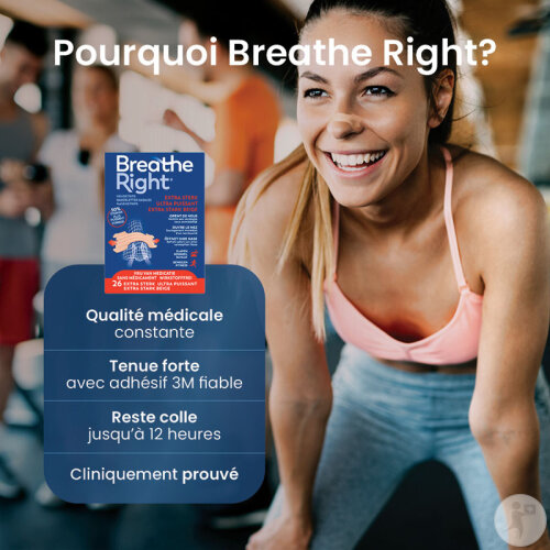 Breathe Right Bandelettes Nasales Ultra Puissant 26 Pièces-7