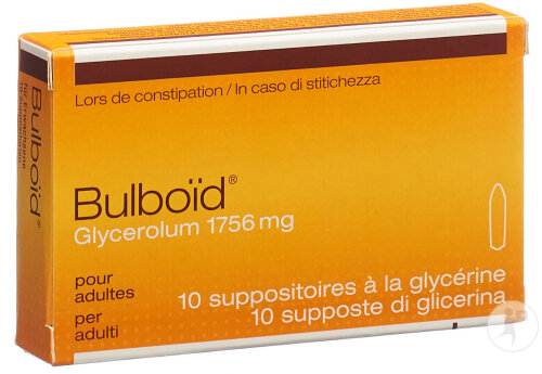 Bulboid Suppositoires Adultes 100 Pièces