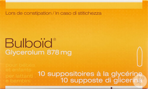 Bulboid Suppositoires Enfants 10 Pièces