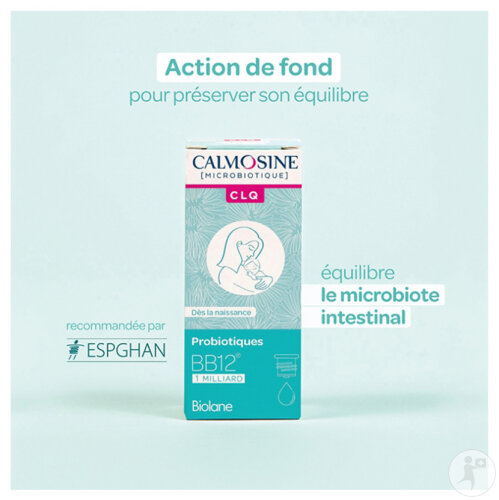 Calmosine Microbiotique CLQ Dès La Naissance Flacon Compte-Gouttes 8ml-2