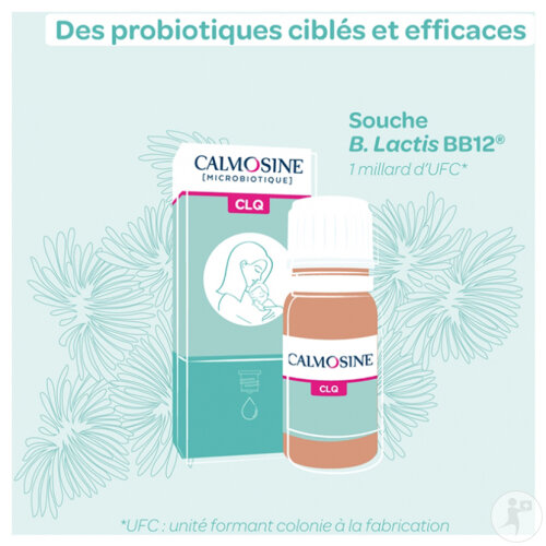 Calmosine Microbiotique CLQ Dès La Naissance Flacon Compte-Gouttes 8ml-3