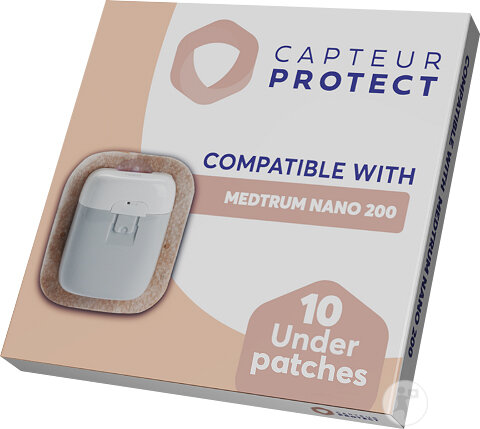 Capteur Protect Under Patches Beige Medtrum Nano 200 10 Pièces