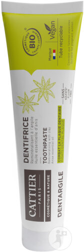 Cattier Dentargile Dentifrice Reminéralisant À L'Argile Et À L'Anis Tube 75ml
