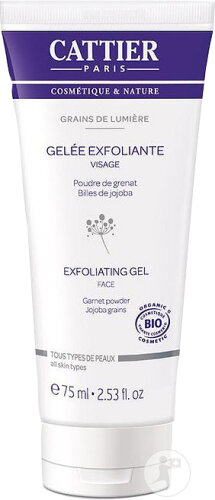 Cattier Gelée Exfoliante Visage Tube 75ml