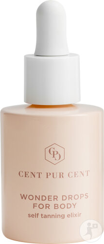 Cent Pur Cent Wonder Drops Self Tan Pour Corps Flacon Compte-Gouttes 30ml