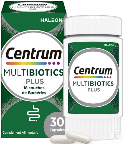 Centrum MultiBiotics Plus 18 Souches De Bactéries 30 Capsules