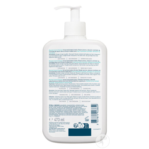 Cerave Acné Gel Moussant Anti-Imperfections Visage Et Corps 473ml-3