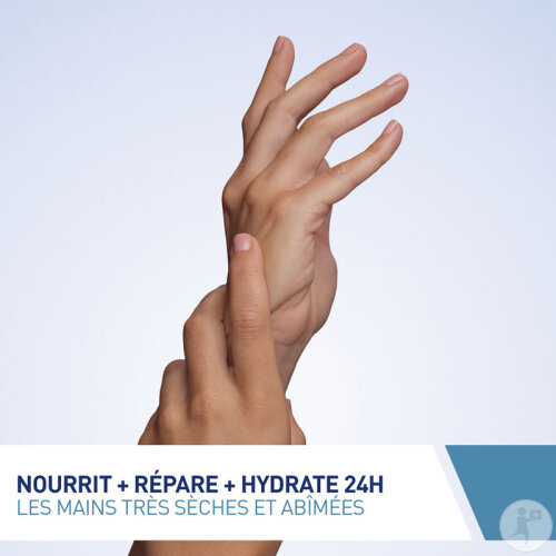 CeraVe Crème Mains Réparatrices Mains Très Sèches Gercées Abimées 2x50ml-3