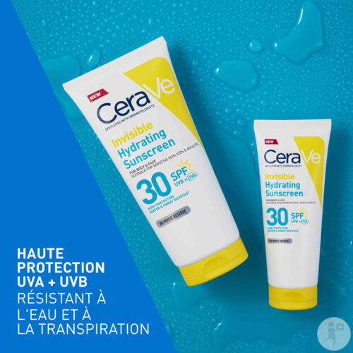 Cerave Sun Crème Solaire Hydratante Invisible IP30 75ml-4