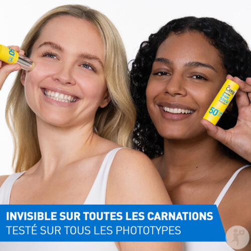 Cerave Sun Stick Solaire Invisible IP50+ 8g-3