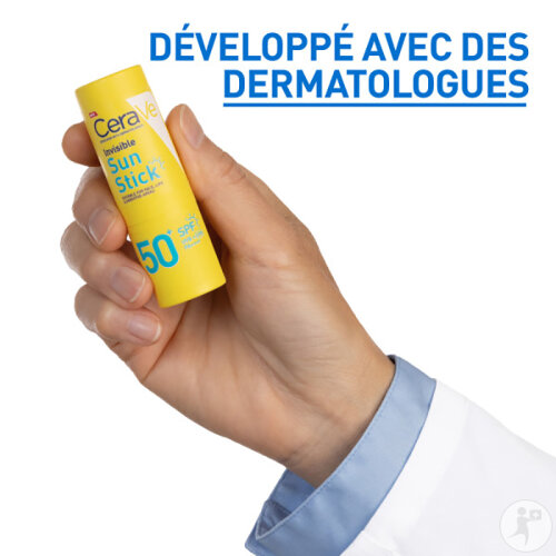 Cerave Sun Stick Solaire Invisible IP50+ 8g-7
