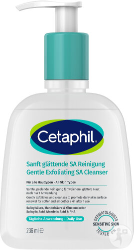 Cetaphil Nettoyant Exfoliant Doux Tous Types De Peaux Flacon-Pompe 236ml