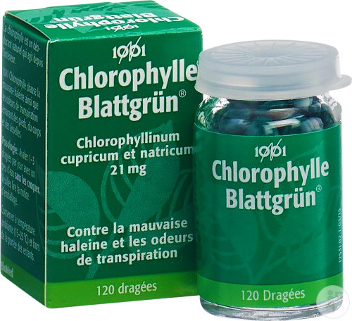 Chlorophylle 1001 Drag Flacon 120 Capsules