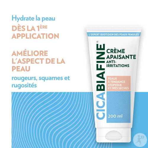 Cicabiafine Crème Apaisante Anti-Irritations Peaux Très Sèches À Tendance Atopique Tube 200ml-4