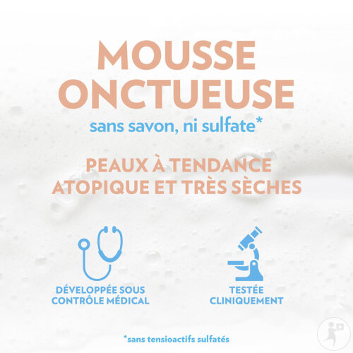 Cicabiafine Crème Douche Anti-Irritations Peaux Très Sèches Flacon Pompe 1l-3