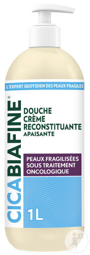 Cicabiafine Crème Douche Reconstituante Apaisante Flacon Pompe 1l