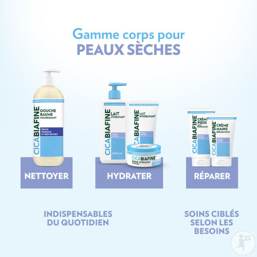 Cicabiafine Lait Corporel Hydratant Quotidien Peaux Sèches Tube 200ml-6