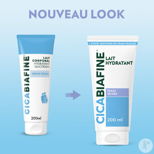 Cicabiafine Lait Corporel Hydratant Quotidien Peaux Sèches Tube 200ml-7