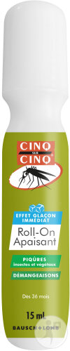 Cinq Sur Cinq Roll-On Apaisant Effet Glaçon 15ml