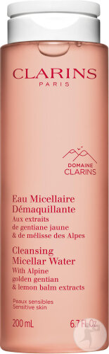 Clarins Eau Micellaire Démaquillante Peaux Sensibles Flacon 200ml