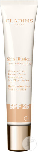 Clarins Skin Illusion Crème Teintée 01 IP25 Tube 40ml