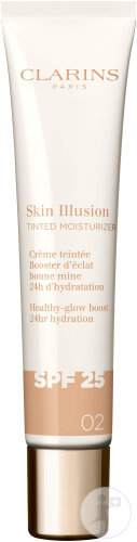 Clarins Skin Illusion Crème Teintée 02 IP25 Tube 40ml