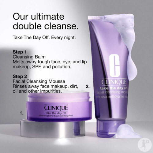 Clinique Take The Day Off Mousse Nettoyante Visage Tube 125ml-6