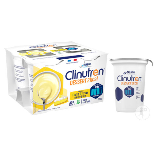 Clinutren Dessert 2kcal Tarte Citron Meringuée 4x200g-5