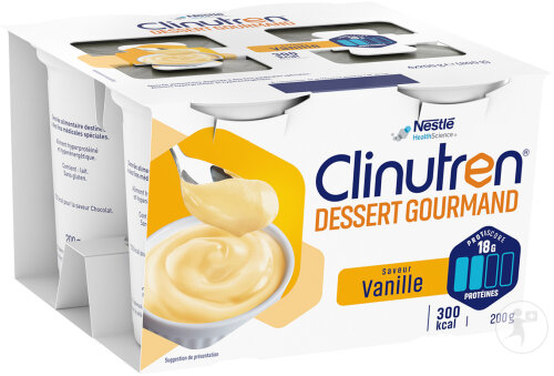 Clinutren Dessert Gourmand 300kcal Vanille 4x200g