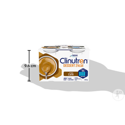 Clinutren Dessert Nutrim 400kcal Café 4x200g-3