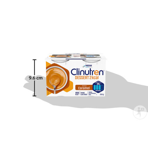 Clinutren Dessert Nutrim 400kcal Caramel 4x200g-3