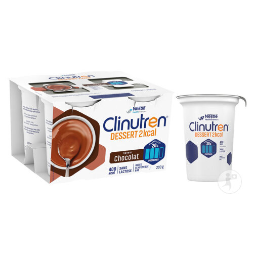 Clinutren Dessert Nutrim 400kcal Chocolat 4x200g-2