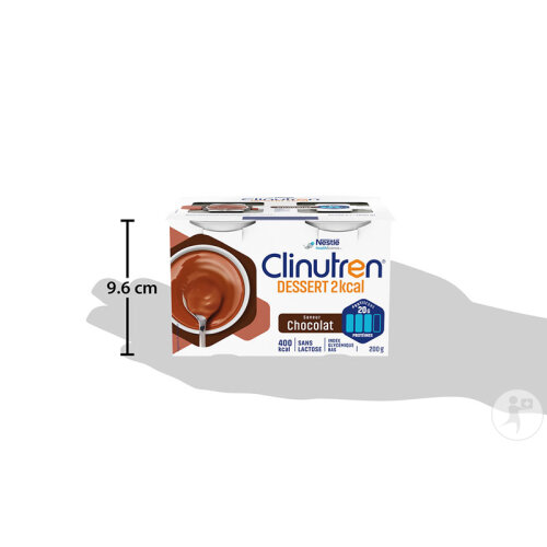 Clinutren Dessert Nutrim 400kcal Chocolat 4x200g-3