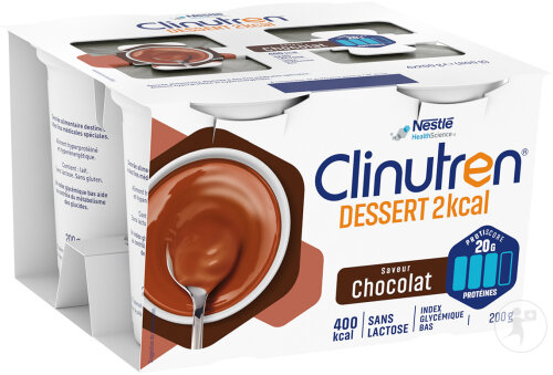 Clinutren Dessert Nutrim 400kcal Chocolat 4x200g