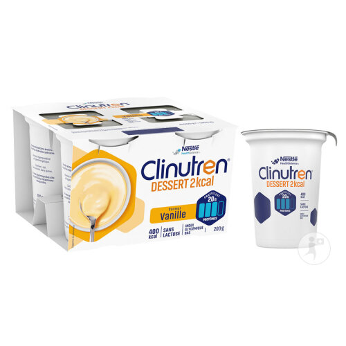 Clinutren Dessert Nutrim 400kcal Vanille 4x200g-2