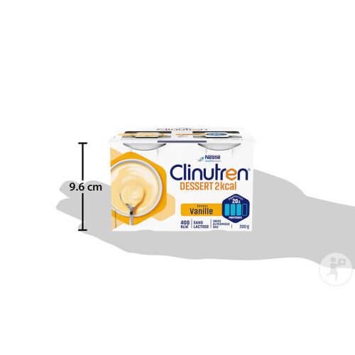 Clinutren Dessert Nutrim 400kcal Vanille 4x200g-3
